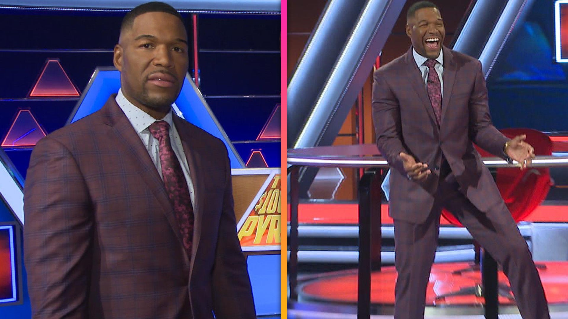 Michael Strahan Shares Tips To Win ‘the 100000 Pyramid Exclusive 